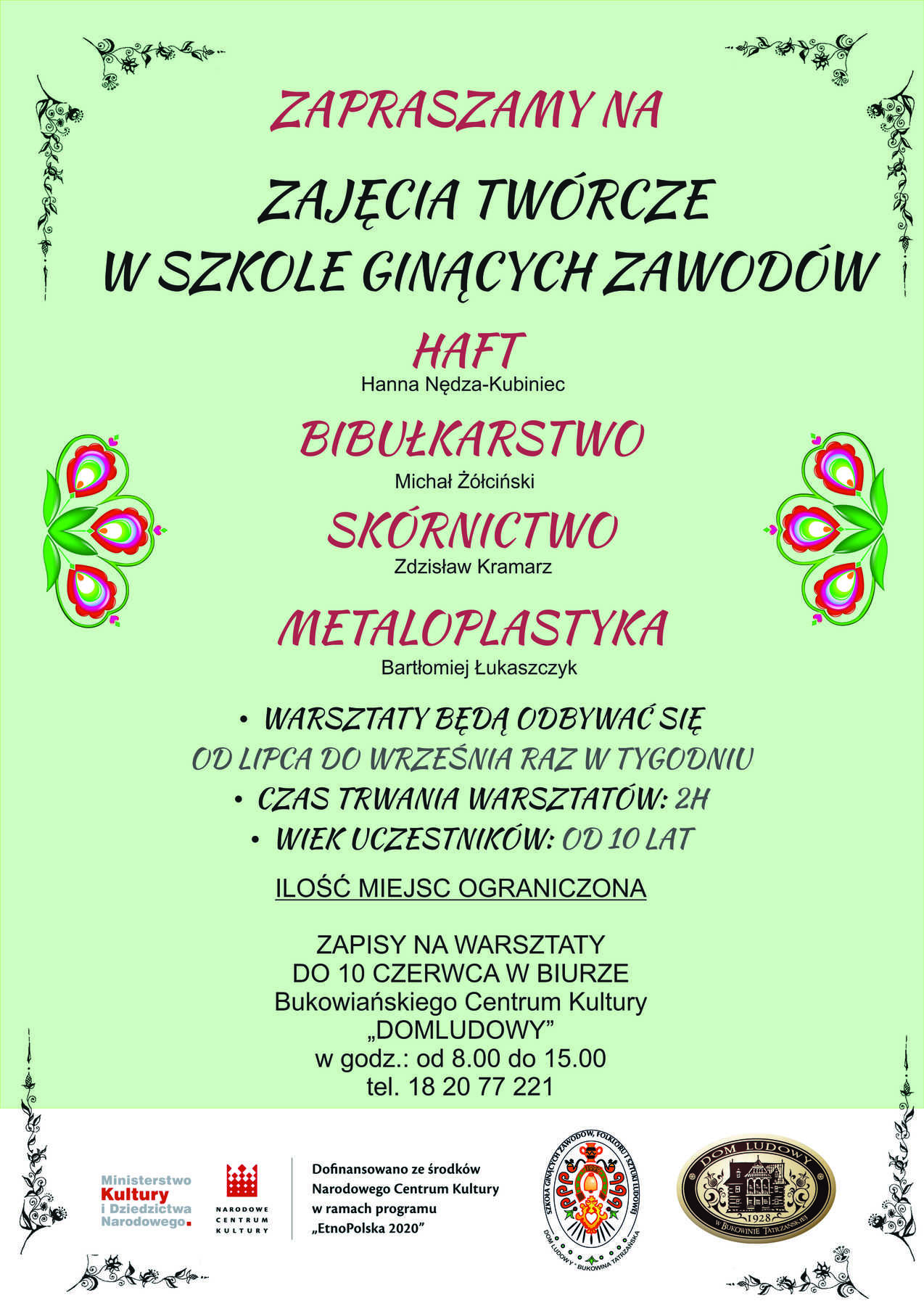 Dom Ludowy zajecia-tworcze