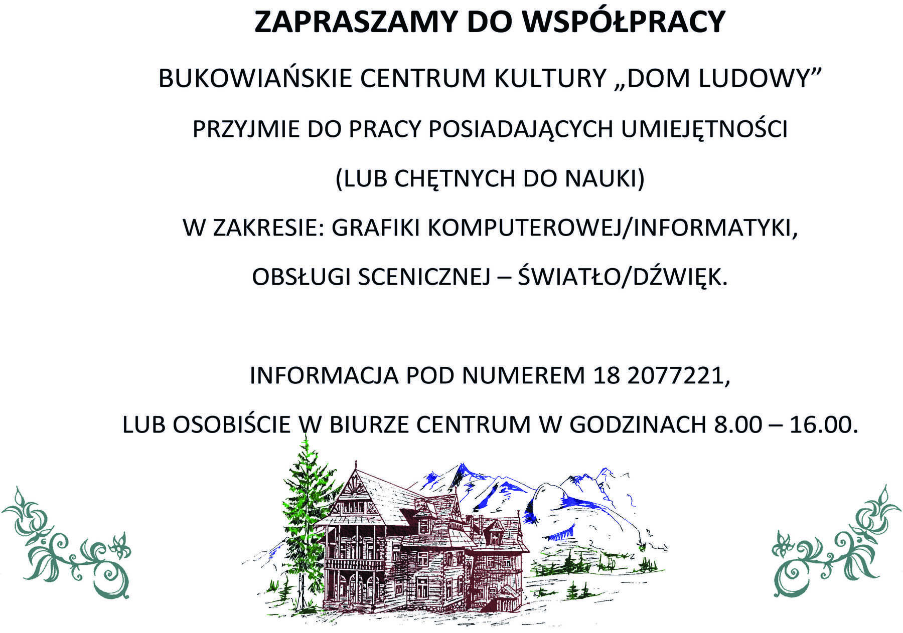 Dom Ludowy zapraszamy-do-wspolpracy