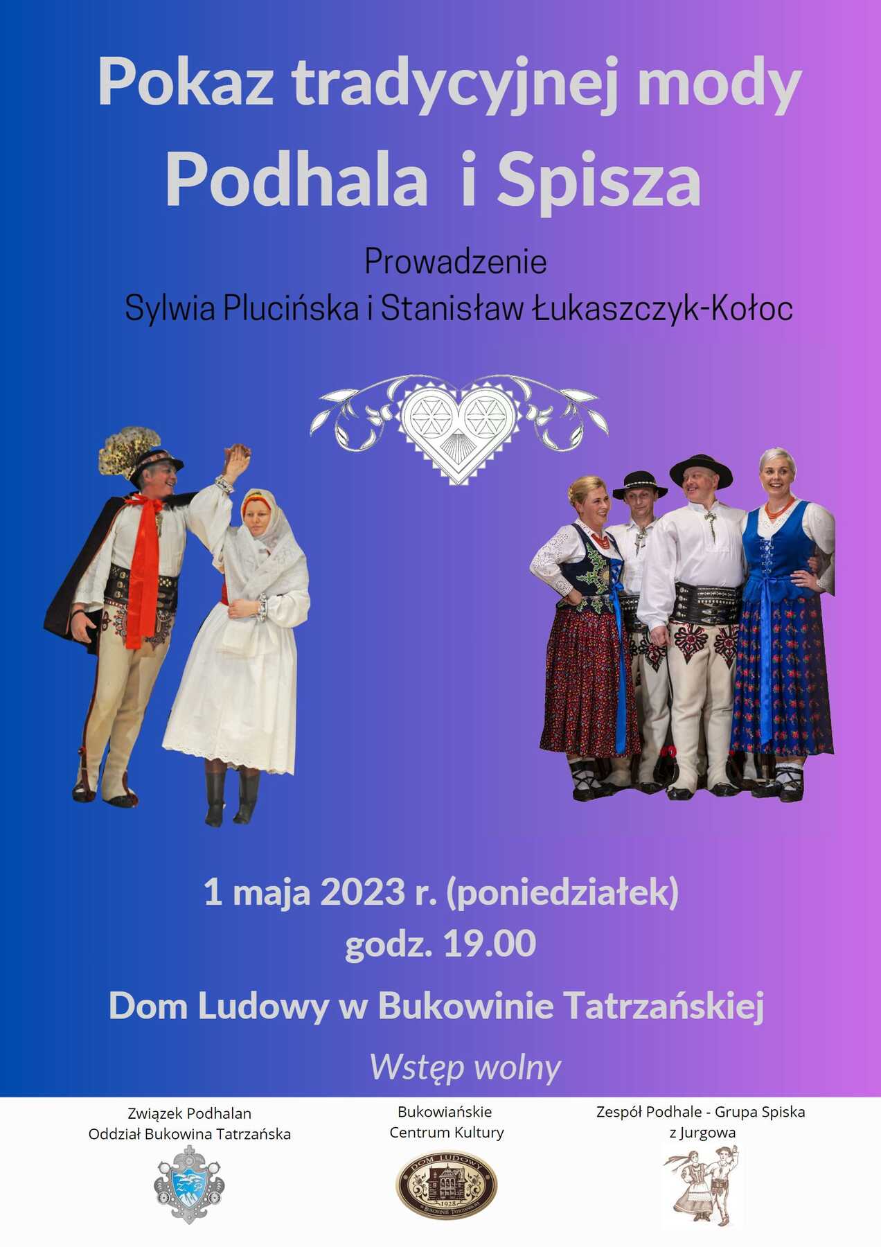 Dom Ludowy pokaz-tradycyjnej-mody-podhala-i-spisza